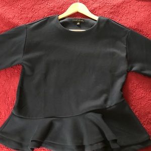 Banana Republic ruffled sweatshirt, worn once.